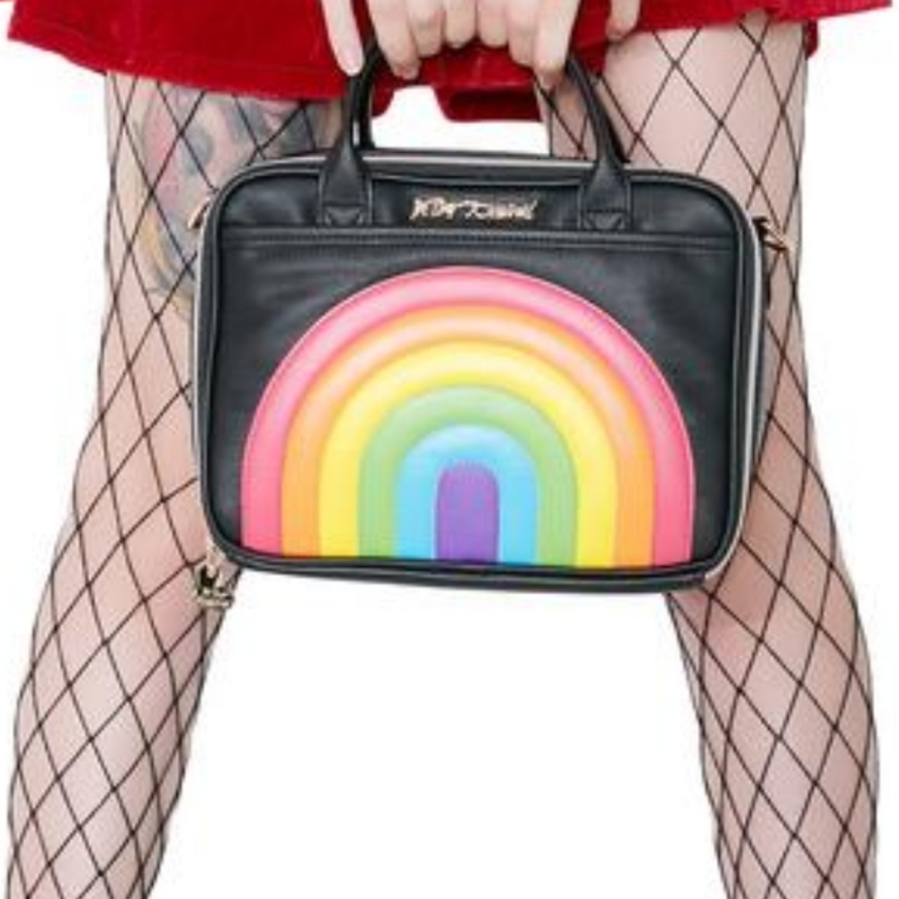 Betsey Johnson Rainbow Bag/Tote